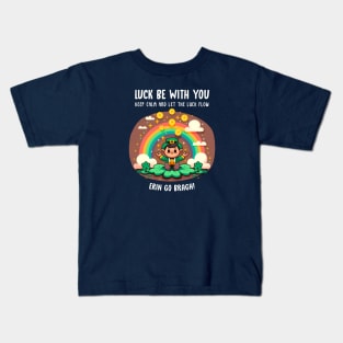 LUCK BE WITH YOU Kids T-Shirt